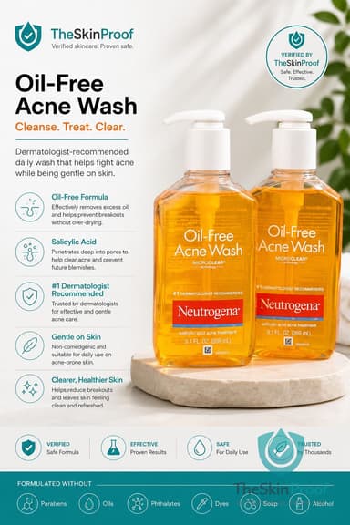 Neutrogena Neutrogena Oil-Free Acne Wash