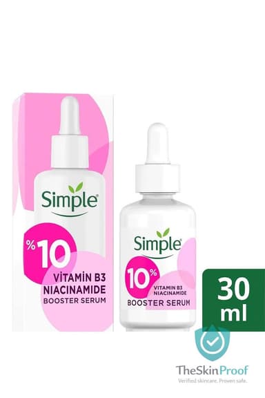 Simple Simple 10% Vitamin B3 Niacinamide Booster Serum