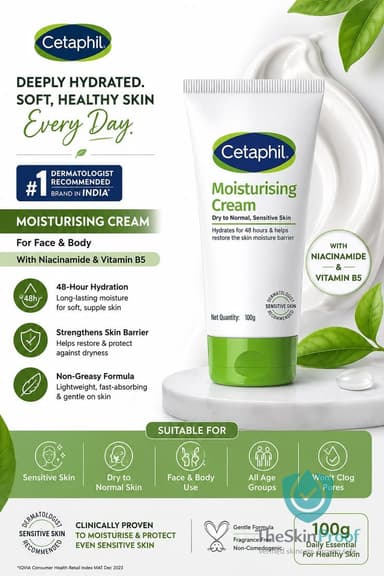 Cetaphil Cetaphil Moisturizing Cream Dry to Very Dry, Sensitive Skin