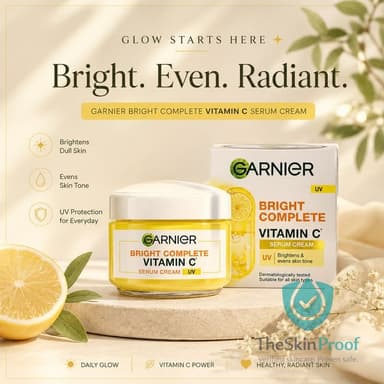 Garnier Garnier Bright Complete Vitamin C Serum Cream SPF36