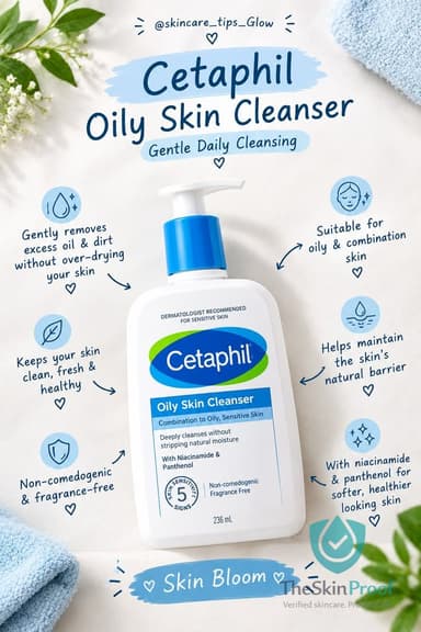 Cetaphil Cetaphil Oily Skin Cleanser Combination to Oily, Sensitive Skin