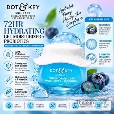 Dot & Key Dot & Key 72HR Hydrating Gel Moisturizer + Probiotics
