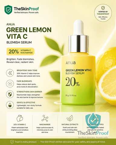 Anua Anua Green Lemon Vita C Blemish Anua