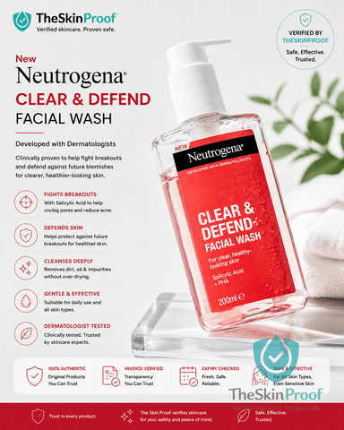Neutrogena Neutrogena Clear & Radiant Face Wash for Normal Skin