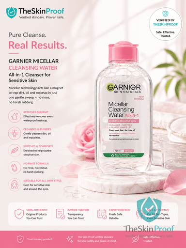 Garnier Garnier Micellar Cleansing Water All In 1 For Sensitive Skin