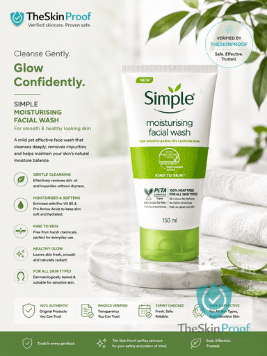 Simple Simple Kind to Skin Moisturising Face Wash