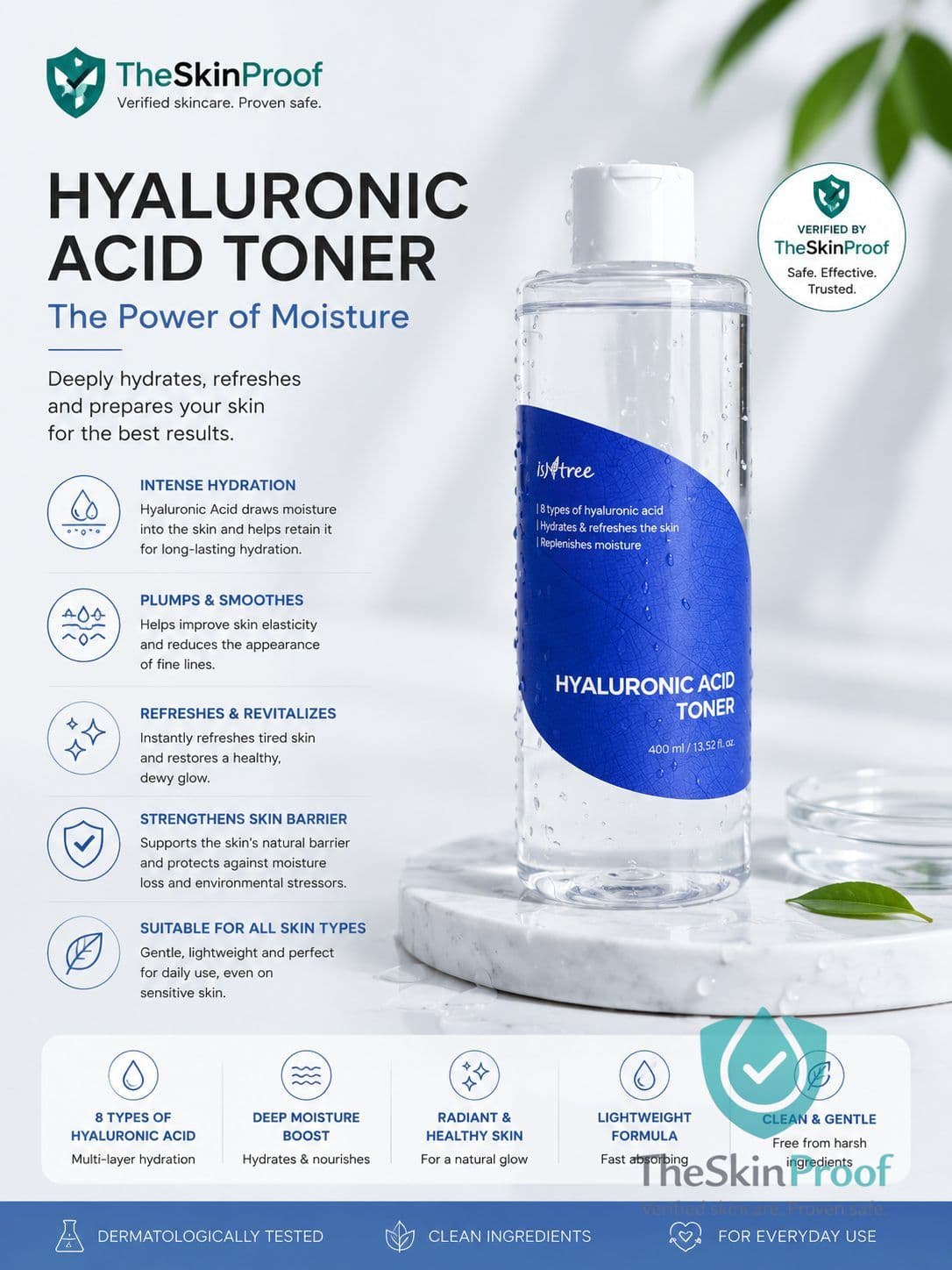 Isntree Hyaluronic Acid Toner