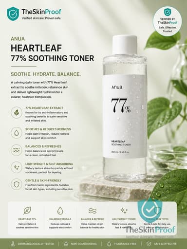 Anua Anua Heartleaf 77% Soothing Toner
