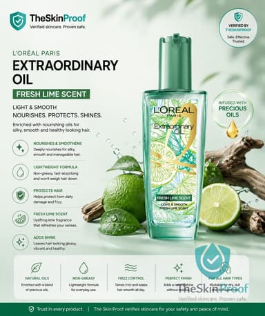 L'Oréal Paris L'Oréal Paris Extraordinary Oil Fresh Lime Scent Hair Oil