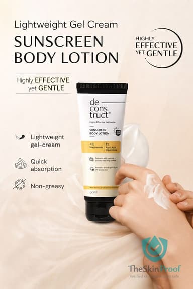 Deconstruct Deconstruct Detan Sunscreen SPF50+ PA++++ Body Lotion