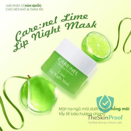 Care:Nel Lip Night Mask - Lime