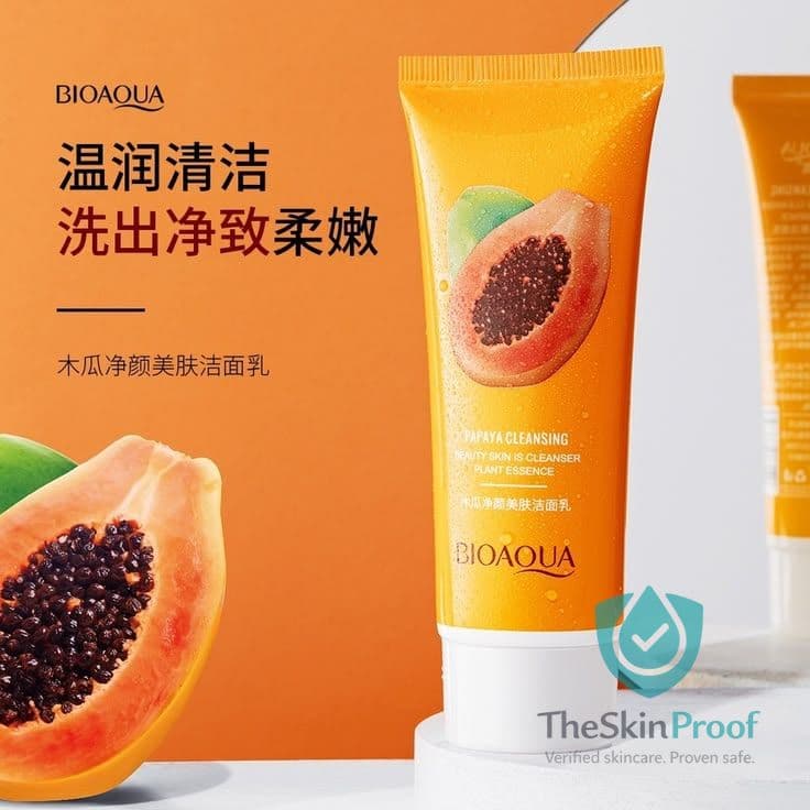 Bioaqua Papaya Purifying Moisturizing Cleanser