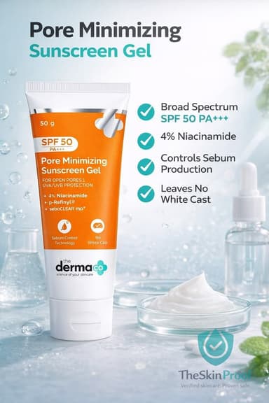 The Derma Co The Derma Co Pore Minimizing Priming Sunscreen SPF 50 PA+++