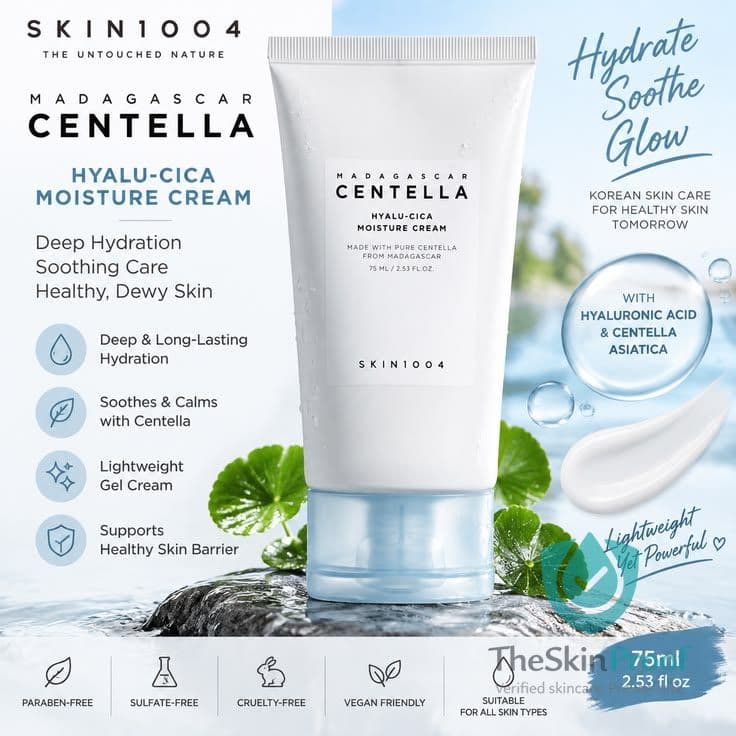 Skin1004 Madagascar Centella Hyalu-Cica Hydra-Soothing 24 Cream