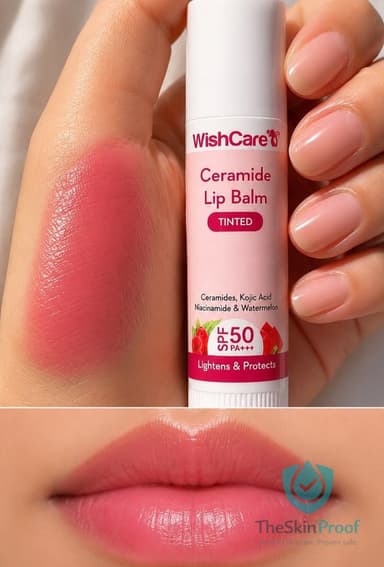 WishCare Wishcare Ceramide Tinted Lip Balm SPF50