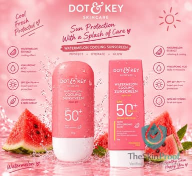 Dot & Key Dot & Key Watermelon Cooling Sunscreen SPF 50+ PA++
