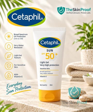 Cetaphil Cetaphil Very High Protection Light Gel Sun SPF50 Plus