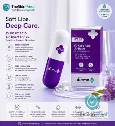 Dermexen The Derma Co 1% Ceramide Complex Lip Balm SPF30 PA++
