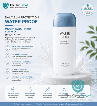 Missha Missha Water Proof Sun Milk SPF50+ PA++++