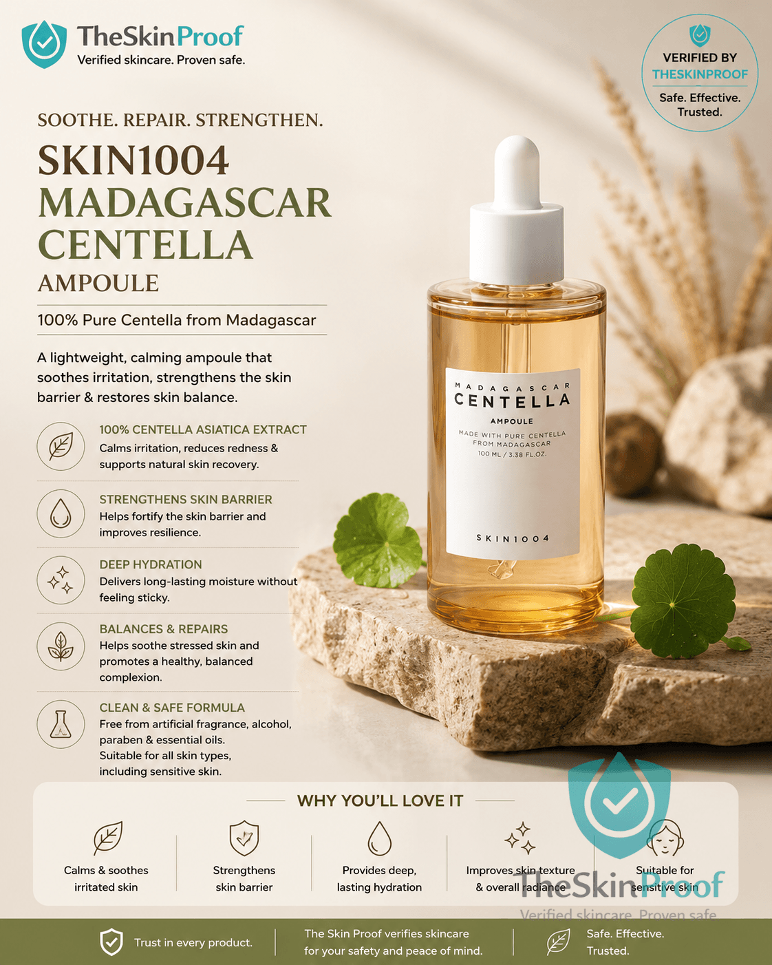 SKIN1004 Madagascar Centella Ampoule