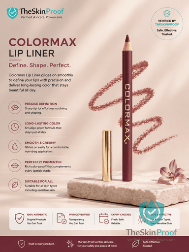 Colormax Colormax Satin Glide Long Lasting Lip Liner Pencil - 07 Sweet Plum