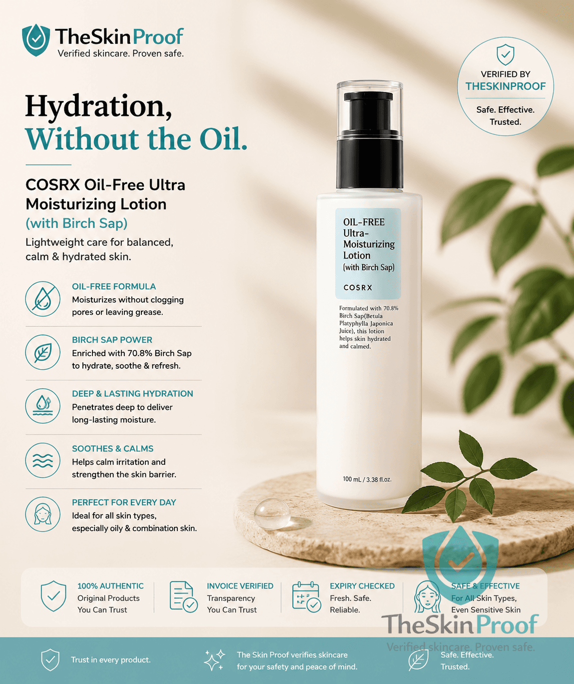 Cosrx Oil-Free Ultra Moisturising Lotion