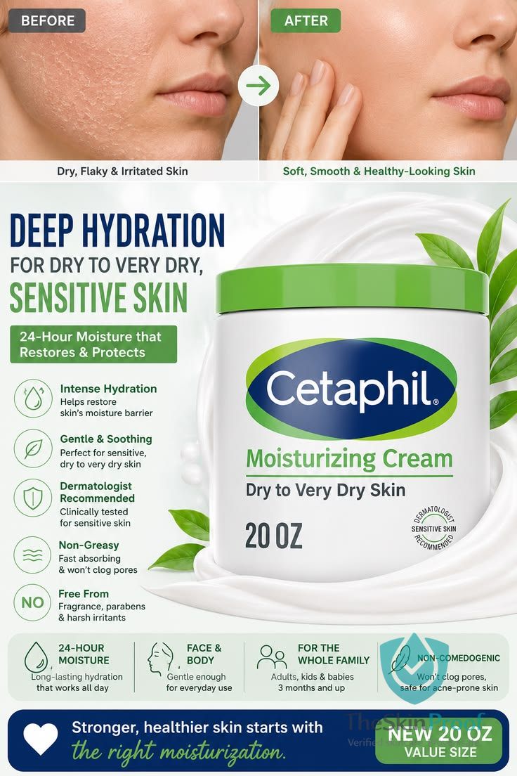 Cetaphil Cetaphil Moisturizing Cream for Dry Skin