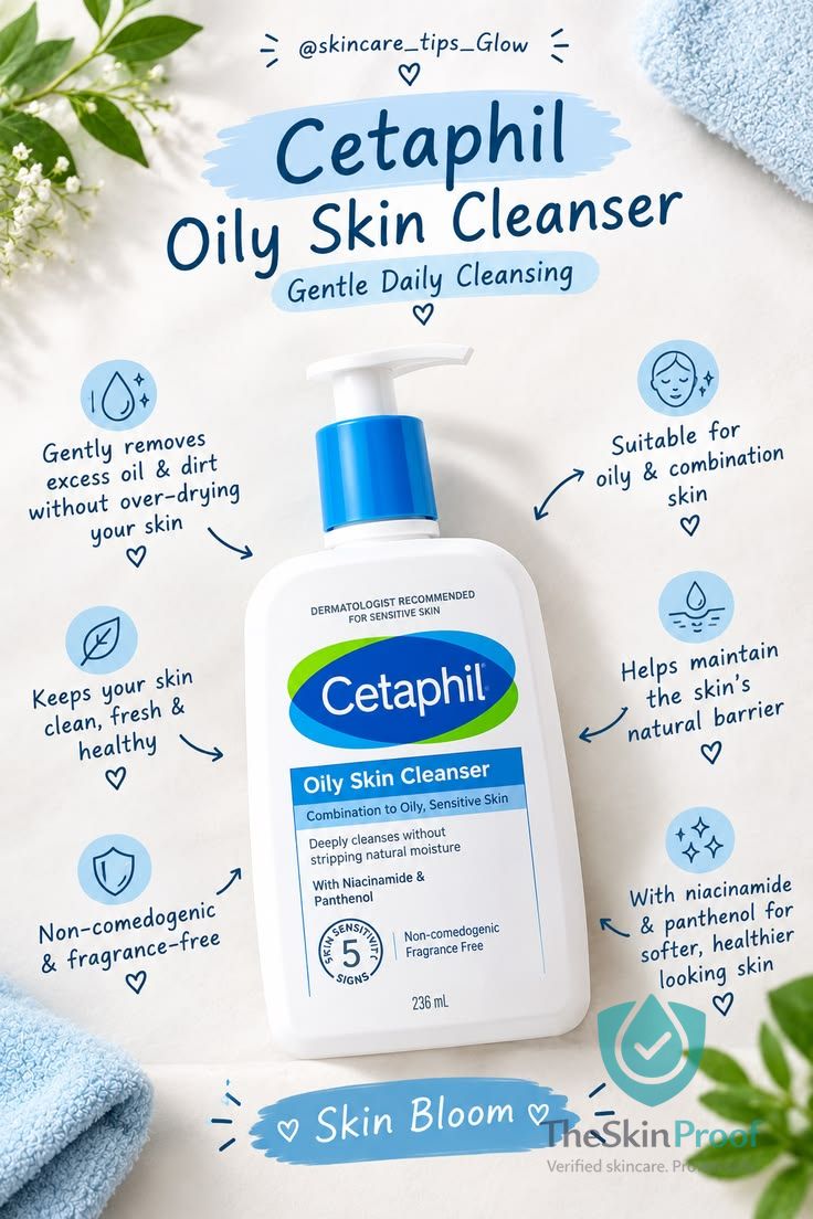 Cetaphil Cetaphil Oily Skin Cleanser Combination to Oily, Sensitive Skin