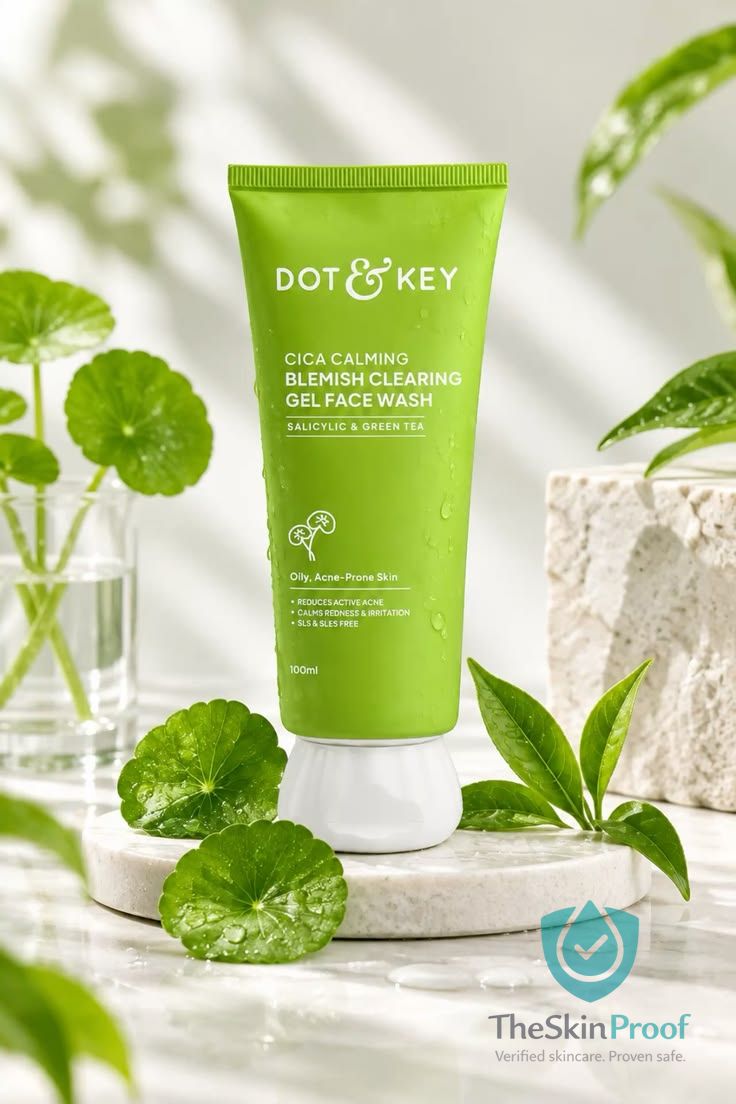 Dot & Key Dot & Key Cica Calming Blemish Clearing Gel Face Wash