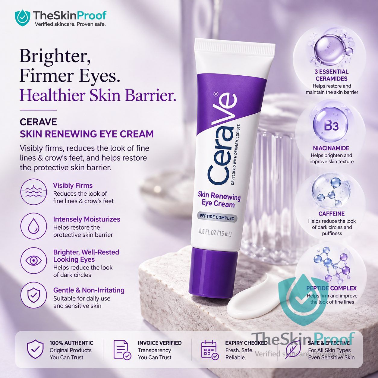 CeraVe Cerave Skin Renewing Eye Cream 14.2g