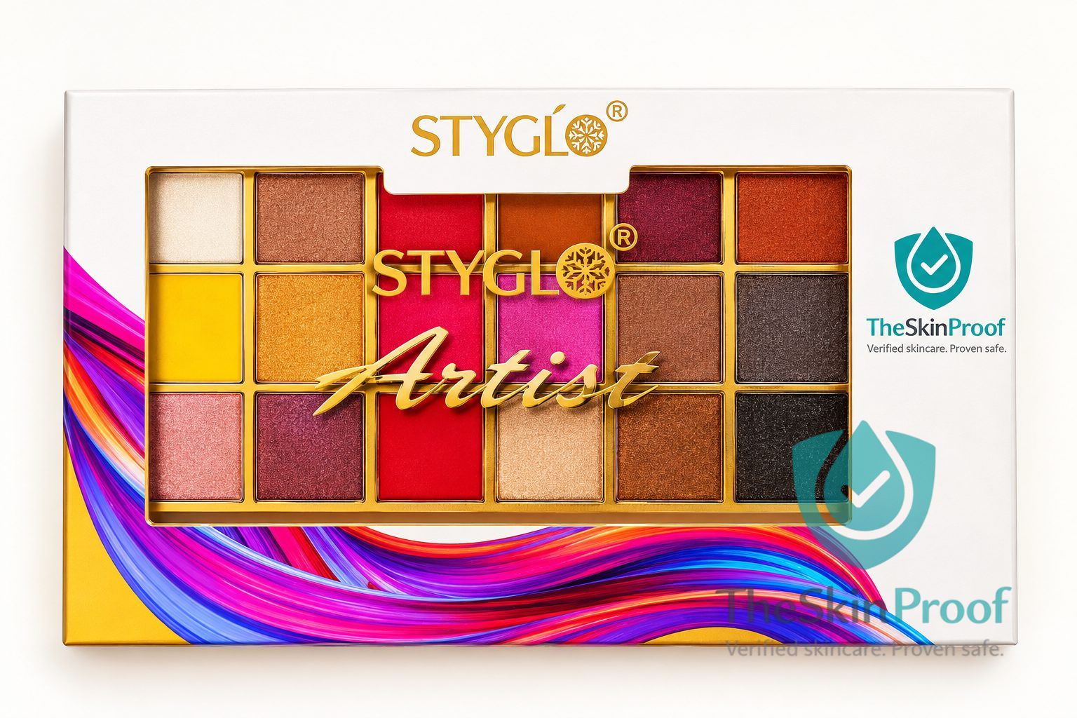 STYGLO STYGLO Artist Eye Shadow Palette 01
