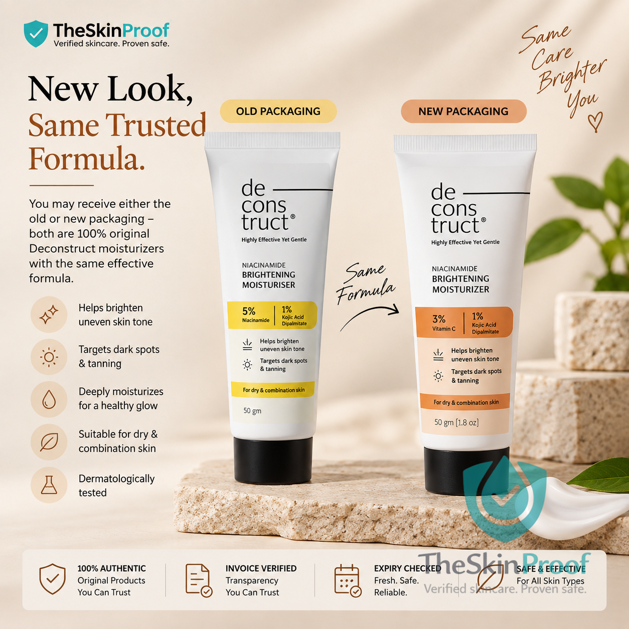 Deconstruct Deconstruct Brightening Moisturiser (Vitamin C 3%)
