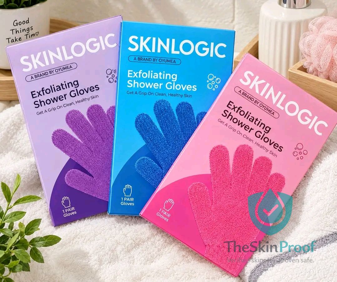 Skinlogic Skinlogic Exfoliating Shower Gloves 1 Pair