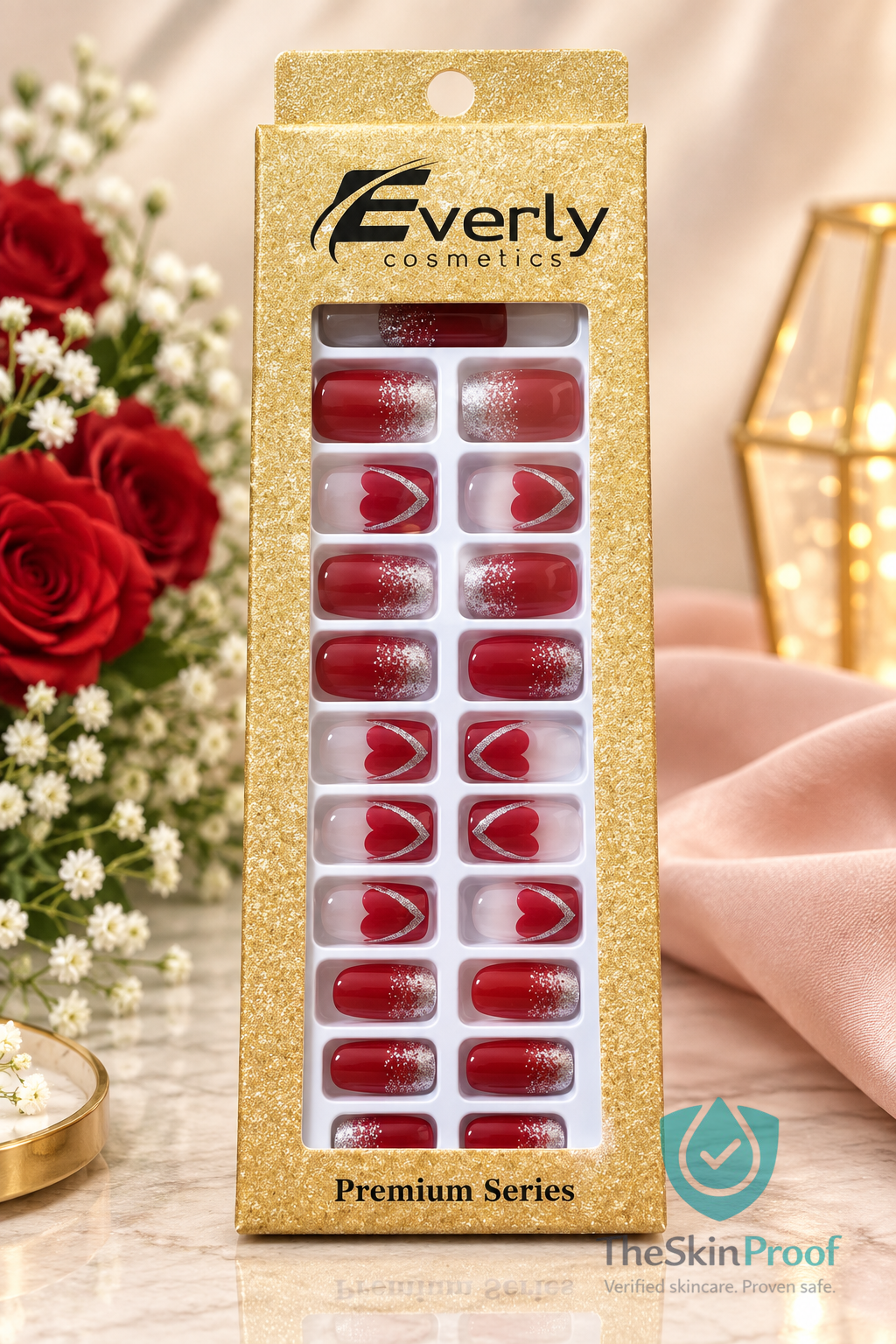 EVERLY Everly Natural Fake Nails 24pcs - H207